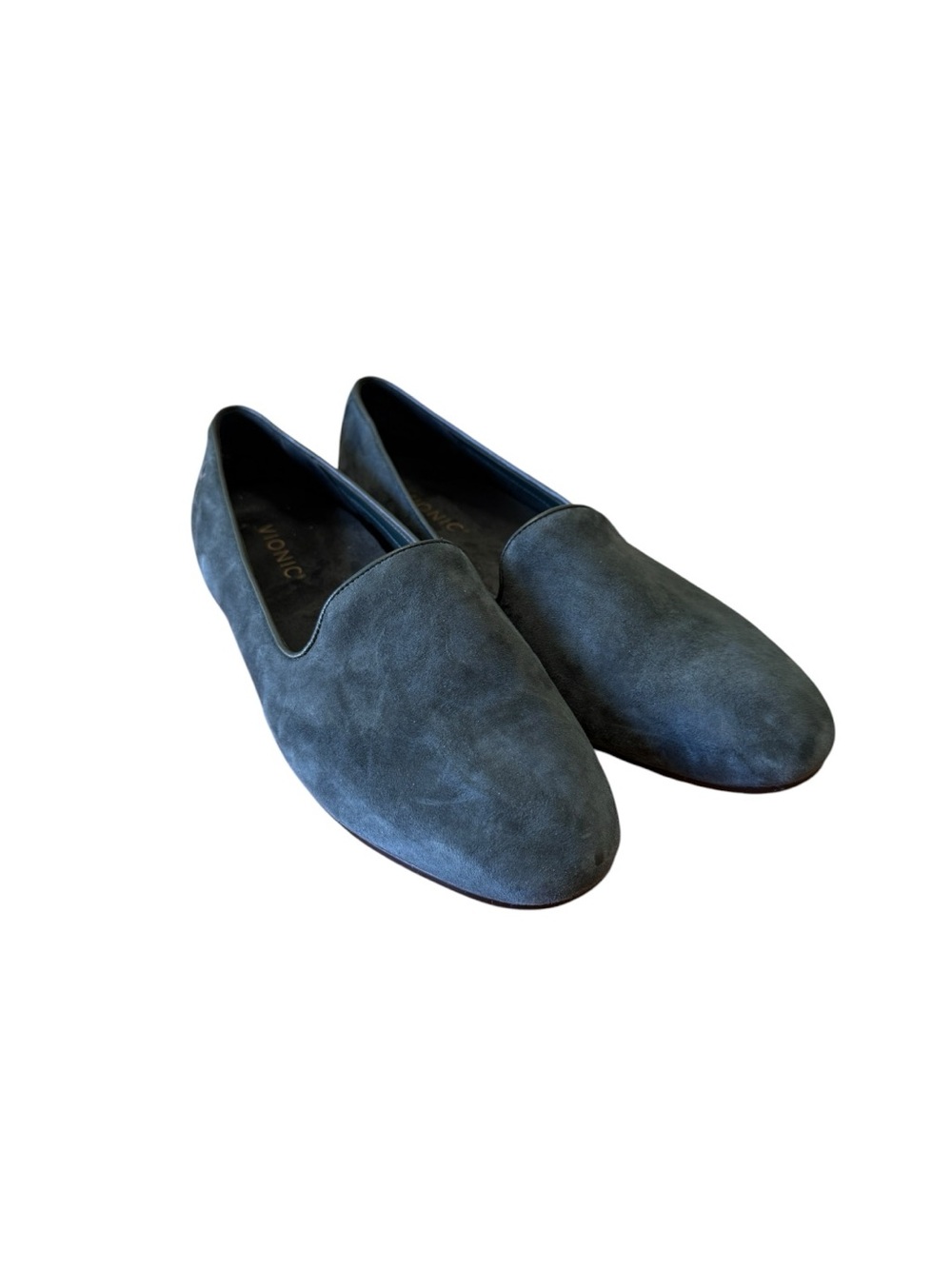 Vionic Blue Suede Flats Loafers